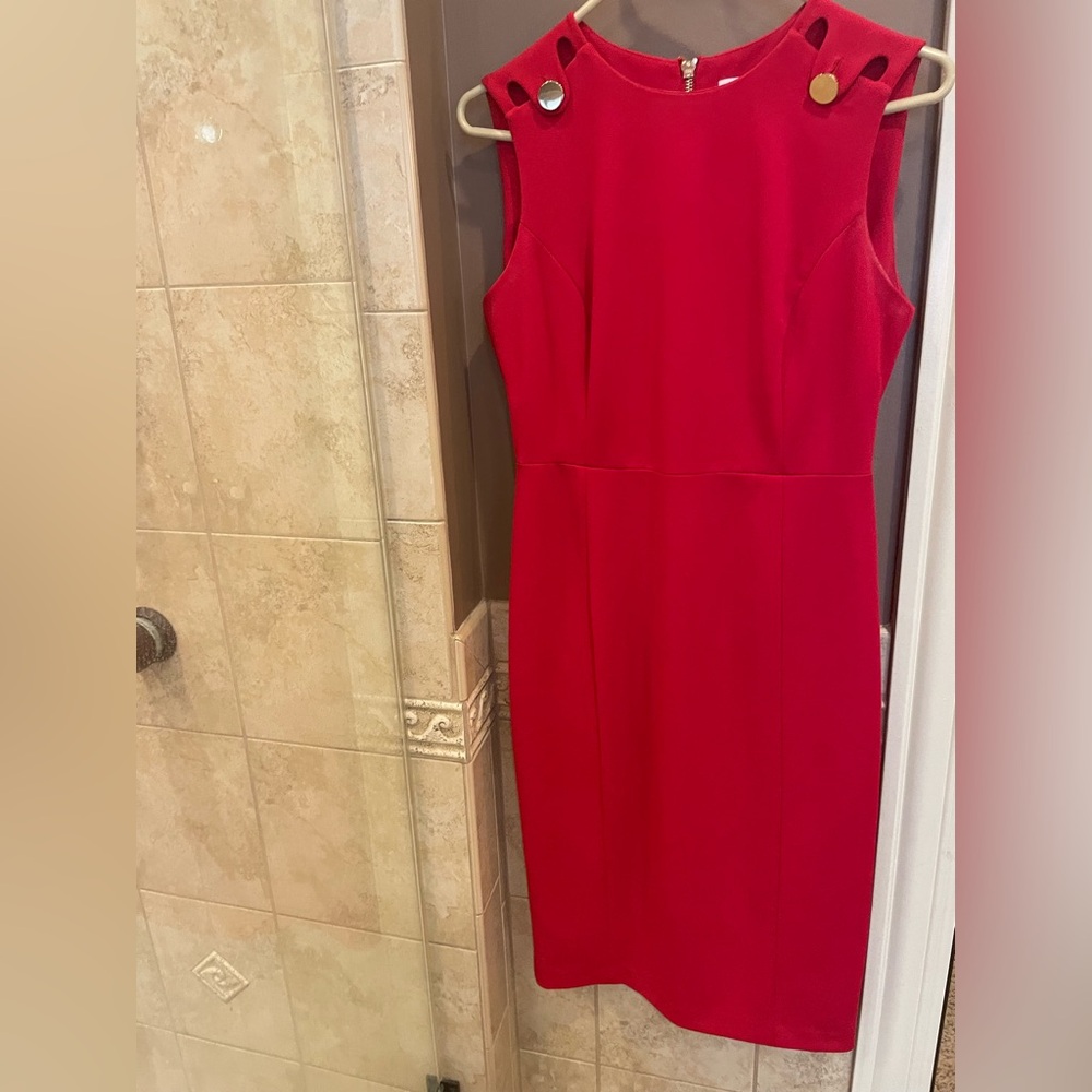 Calvin Klein Collection Red Dress